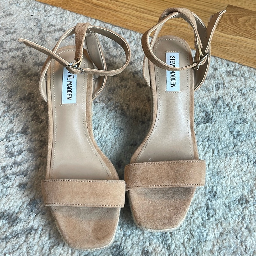 Steve Madden Espadrille Wedge Sandal size 7.5